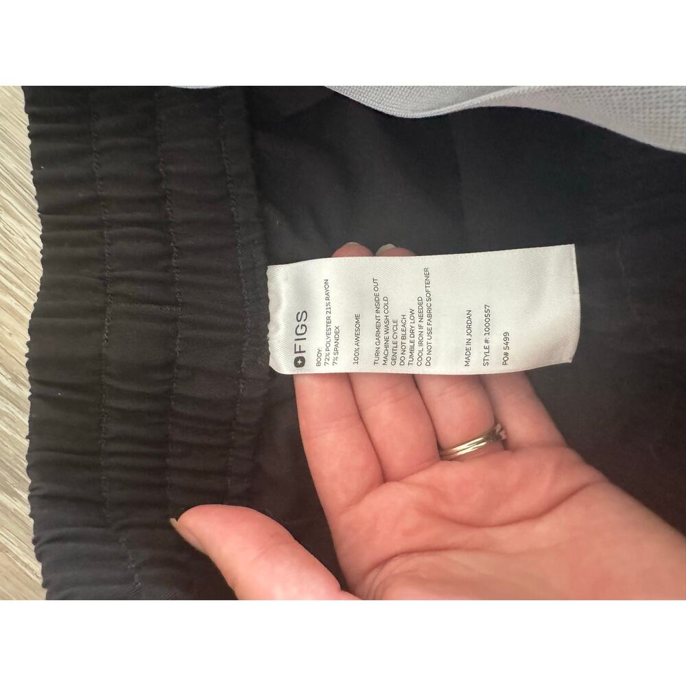 Figs sierra jogger scrub pants black - Picture 6 of 7